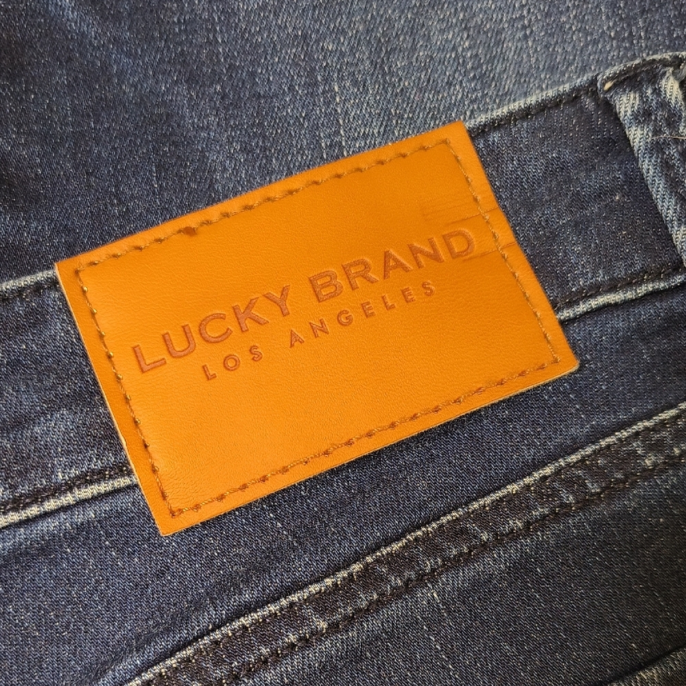 sac313🍀Ava High Rise Jegging w/27" Inseam Lucky Brand Denim Jeans Size 10 - Picture 4 of 9